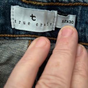 True craft jeans NWOT 52x30